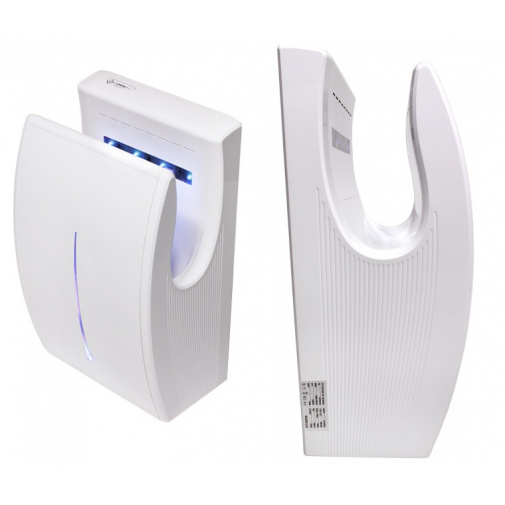 Tryskový osoušeč rukou Jet Dryer COMPACT bílý + Záruka+, Malý kompaktní pro toalety