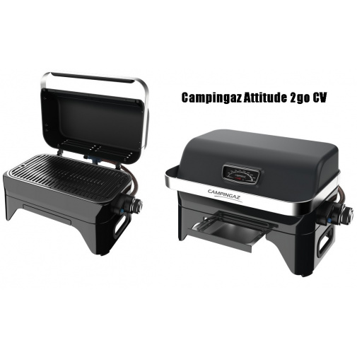 Campingaz Attitude 2go CV + AKCE, Zahradní plynový gril přenosný /2000036952/