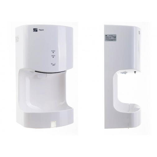 Osoušeč rukou G21 Rapid White 635355 + AKCE, Bezdotykový bílý pro toalety