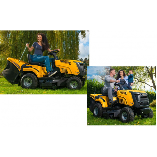 Zahradní traktor RIWALL PRO RLT 92 TRD + AKCE+, travní sekací traktor, Transmatic, OHV 452ccm