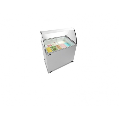 Pultový mrazák prosklený TEFCOLD IC 300 SCE SO + Záruka+, distributor na kopečkovou zmrzlinu