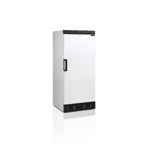 Gastro lednice TEFCOLD SDU 1220 + AKCE, plné bílé dveře, objem 190l, výška 132cm, ventilátor