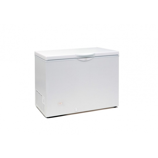 Pultový chladící box TEFCOLD EBC 35 + AKCE, plné bílé víko, objem 275l