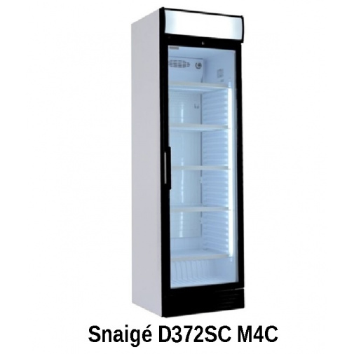Snaige D372SC M4C + AKCE, Chladící vitrína jednodveřová s reklamním nástavcem