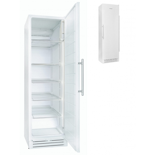 Profi lednice SNAIGE CC48DM-P600FD + AKCE, chladící skříň bílá jednodveřová, objem 350l