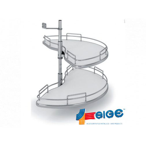 SIGE ART070i Karusel 180, 450mm + AKCE, Kuchyňský systém, Otočná polička do kuchyňské linky