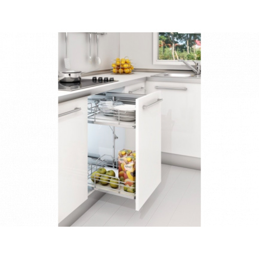 SIGE ART275i 450mm + AKCE, Kuchyňský systém, Plnovýsuvný dvojkoš boční