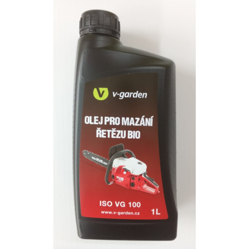 Olej na mazání řetězů motorových pil V-GARDEN TP040 BIO, balení 1l