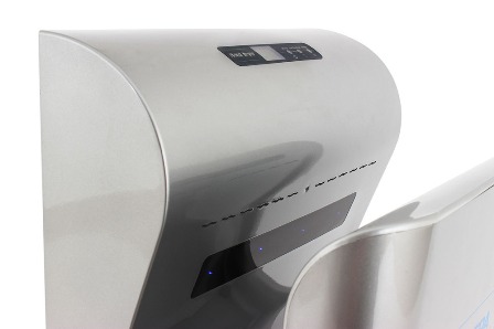 Obrázek galerie pro produkt Jet Dryer STYLE stříbrný + AKCE a Záruka+, Tryskový osoušeč rukou, Hepa filtr H13, UV diody