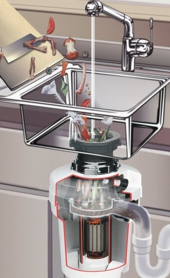 Obrázek galerie pro produkt Gastro drtič kuchyňského odpadu EcoMaster DeLuxe EVO3 + AKCE, pro méně náročné provozy