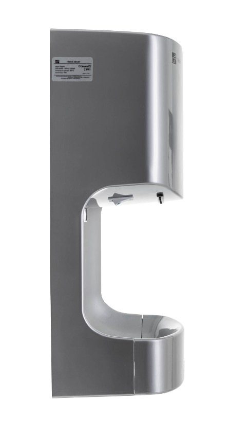 Obrázek galerie pro produkt G21 Rapid Silver + AKCE, Bezdotykový osoušeč rukou stříbrný /635356/