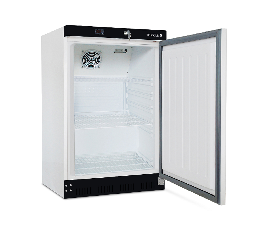 Obrázek galerie pro produkt Profi malá lednice pod barovou desku TEFCOLD UR 200 bílá + AKCE, výška 86cm