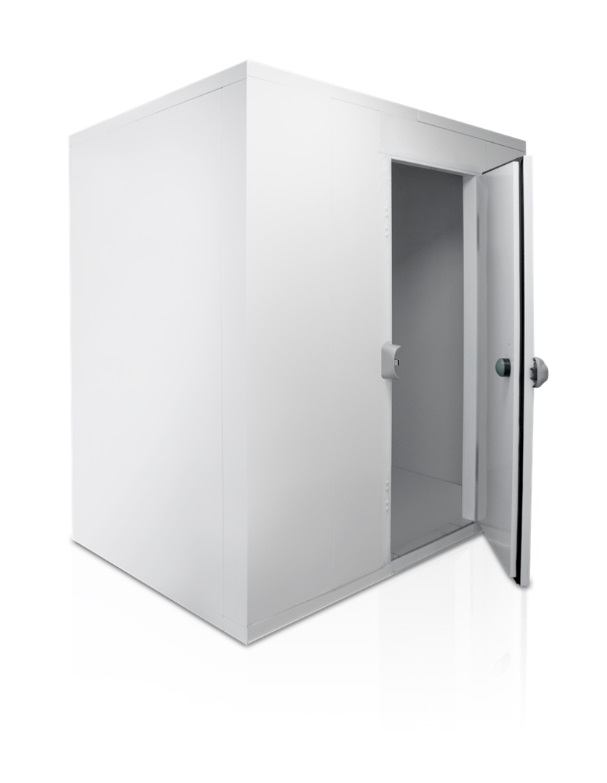 Obrázek galerie pro produkt Mrazící stavebnicový box TEFCOLD CR 210x210x220 izolace 120mm + AKCE, panely včetně dveří a podlahy
