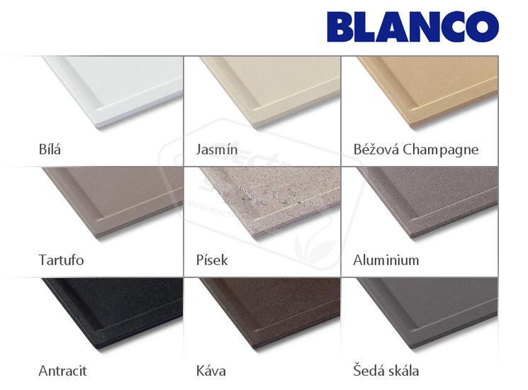 Obrázek galerie pro produkt Blanco ZIA 45 S Silgranit 515070 kávová Kuchyňský dřez s odkapem (bez excentru)