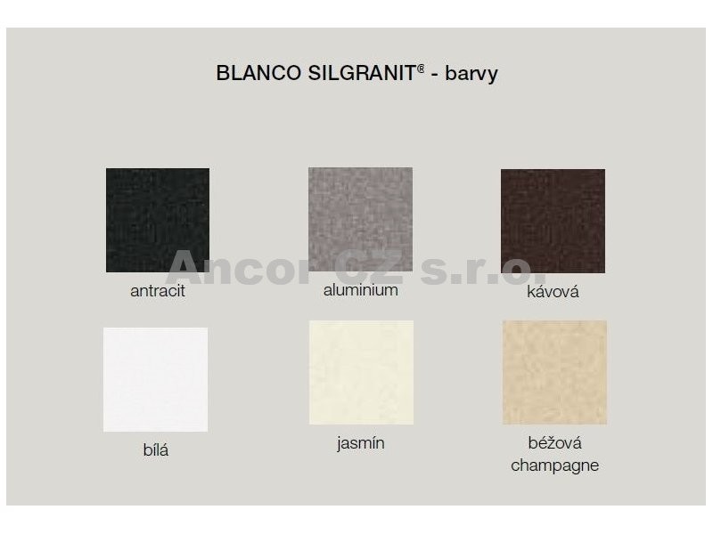 Obrázek galerie pro produkt Blanco LEGRA 6 S Compact Silgranit antracit 521302 Kuchyňský dřez (bez excentru)
