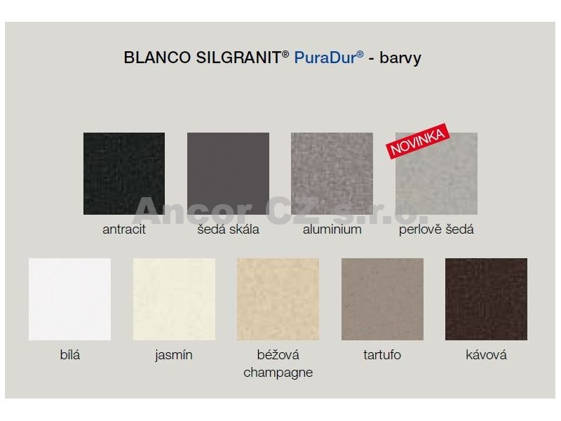 Obrázek galerie pro produkt Blanco AVONA-S Silgranit look kávová 521284 + AKCE, Dřezová baterie se sprchou