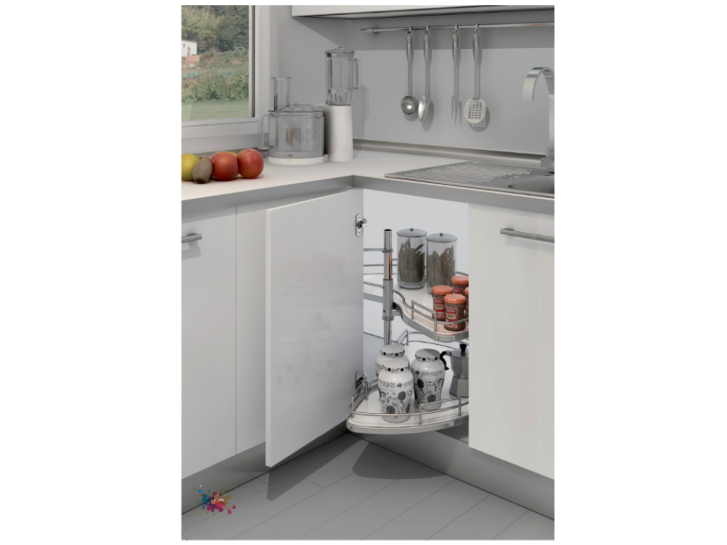 Obrázek galerie pro produkt SIGE ART070i Karusel 180, 450mm + AKCE, Kuchyňský systém, Otočná polička do kuchyňské linky